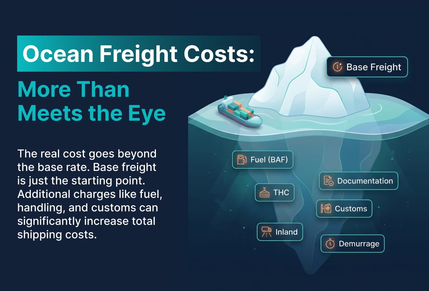 Ocean freight costs